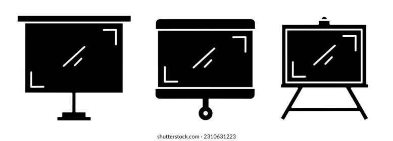 Screen icon vector illustration. Stock vector.