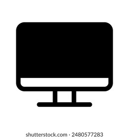 Bildschirm Symbol Vektorgrafik Symbol Design Illustration