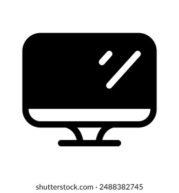 Screen Icon Vector Symbol Design Illustration