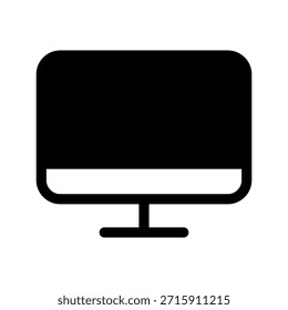 Ilustración de diseño de símbolo de Vector de icono de pantalla