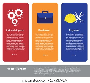 Screen for industry, business, engineering websites and mobile apps.