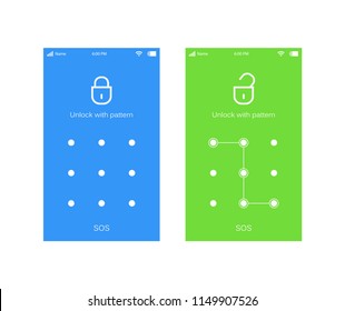 unlock pattern lock