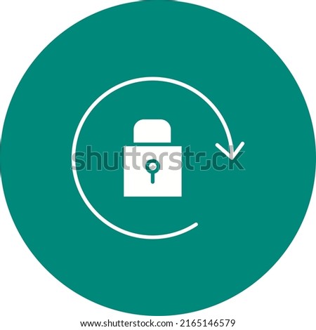 Screen Lock Rotation icon vector image. Can also be used for Mobile UI UX and Animations. Suitable for mobile apps, web apps and print media.