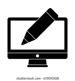 screen pen touch icon