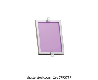 screen printing icon 3d illustration render