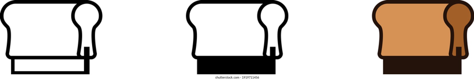 
Screen Printing squeegee icon  , vector
