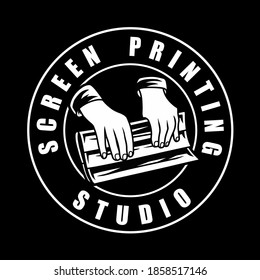 Screen printing is a printing technique where a mesh is used to transfer ink onto a substrate, except in areas made impermeable to the ink by a blocking stencil. A blade or squeegee is moved across th