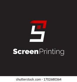 Screen Printing Vector Logo Design