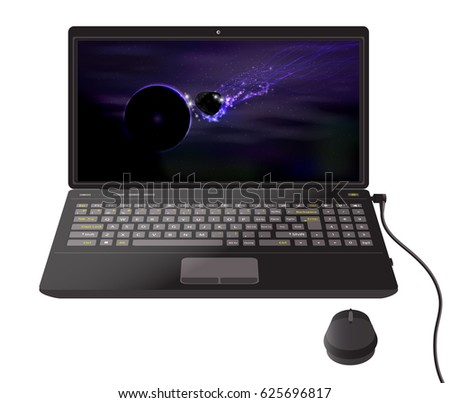 screen saver space hand