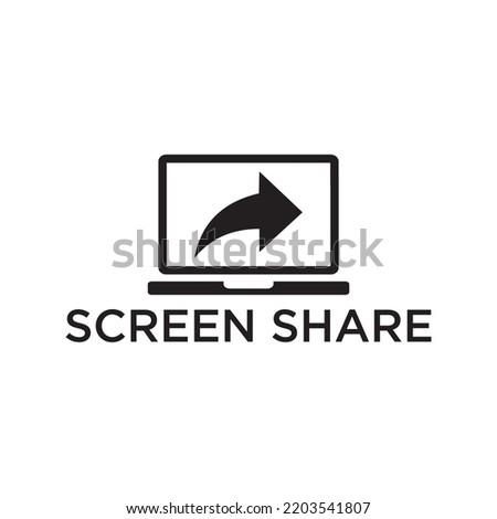 screen share icon , communication icon