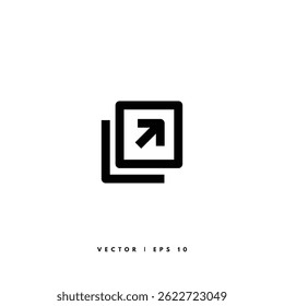 Screen Size Icon. Editable Stroke