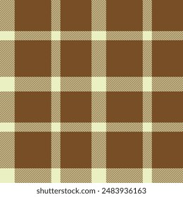 Screen textile background pattern, revival vector tartan fabric. Back to school plaid seamless check texture in orange and light colors palette.