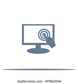 screen touch icon