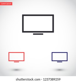 screen vector icon 10 eps