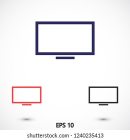 screen vector icon 10 eps