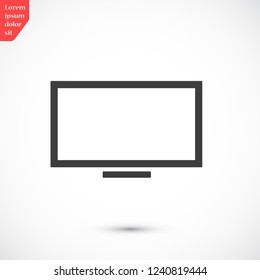 screen vector icon 10 eps