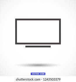 screen vector icon 10 eps