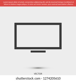 screen vector icon 10 eps