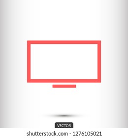 screen vector icon 10 eps