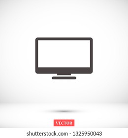 screen vector icon 10 eps