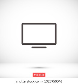 screen vector icon 10 eps