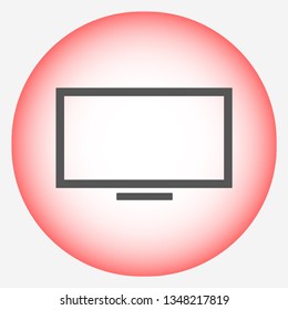 screen vector icon 10 eps