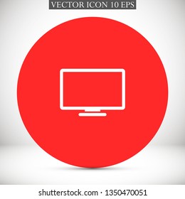 screen vector icon 10 eps