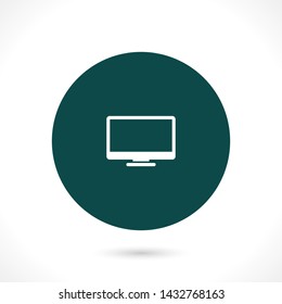 screen vector icon 10 eps , Lorem ipsum Flat design