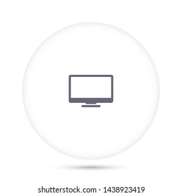 screen vector icon 10 eps , Lorem ipsum Flat design