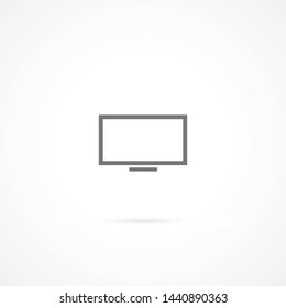 screen vector icon 10 eps , Lorem ipsum Flat design