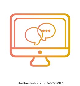 screen  vector illustration