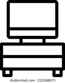 Ilustración del vector de pantalla sobre un fondo transparente.Símbolos de calidad superior.Icono del vector de trazo para el diseño de concepto y gráfico.