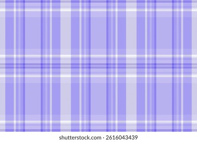 Screen vector seamless pattern, loft textile texture plaid. Pillow fabric tartan check background in indigo and light colors palette.