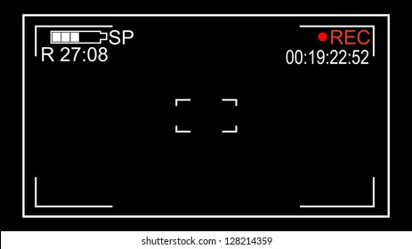 screen Video on a black background