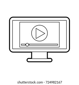 screen video player for web and internet media