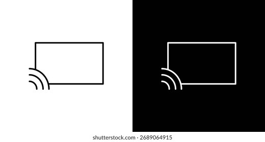 Screencast icons pack suitable for web and infographics