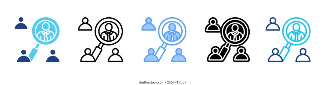 Screening icon sheet multiple style collection