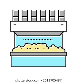 screening plant machine color icon vector. screening plant machine sign. isolated symbol illustration