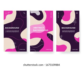 Screens abstract background trendy for smartphones and mobile phones. Background for development mobile app, ui, design theme, advertising.