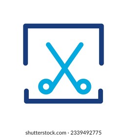 vector de diseño de icono de captura de pantalla sobre fondo blanco