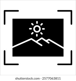 Screenshot Icon Element For Design
