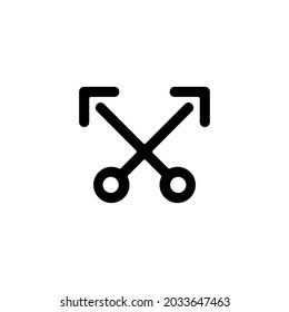 Screenshot icon isolated of flat style. Vector illustration.