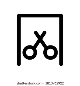 Screenshot-Symbol mit Umrissvektor für Ihr Webdesign