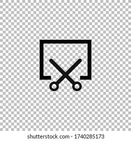 Screenshot icon vector illustration.Capture symbol sign