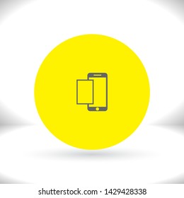 screenshot icon vector . Lorem Ipsum Illustration design
