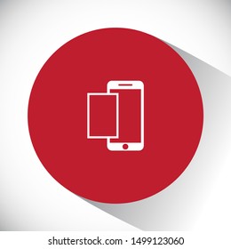 screenshot icon vector . Lorem Ipsum Illustration design