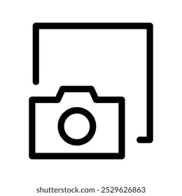Screenshot Icon Vector Symbol Design Illustration