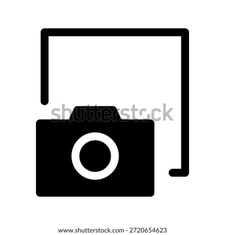Screenshot Icon Vector Symbol Design Illustration