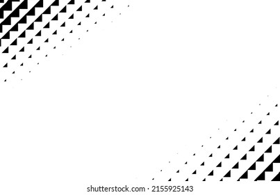 Screentone, Halftone Abstract Geometric Pattern, Background, And Texture. Vector