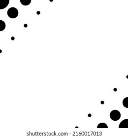 Screentone, elemento de diseño de vector geométrico abstracto de medio tono